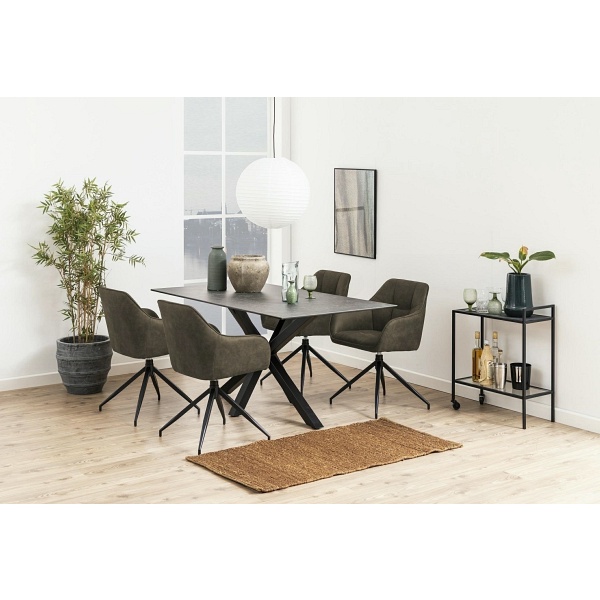 Krzesło Brenda brązowe - ACTONA